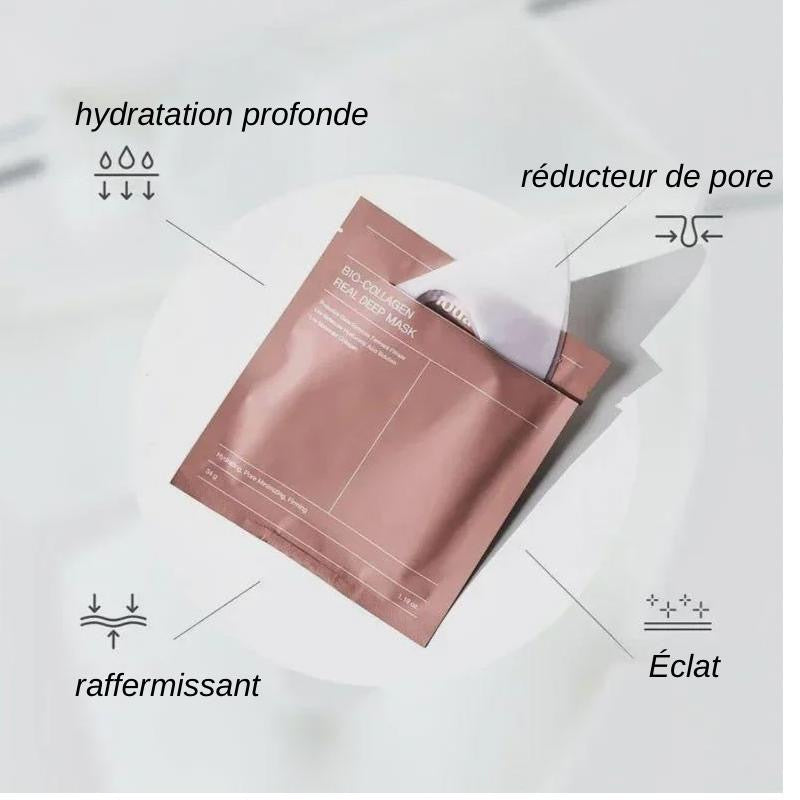 Masque collagène bio : hydratant, éclaircissant pour la nuit