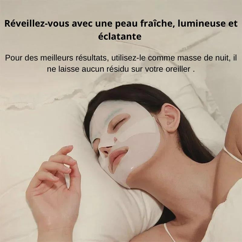 Masque collagène bio : hydratant, éclaircissant pour la nuit