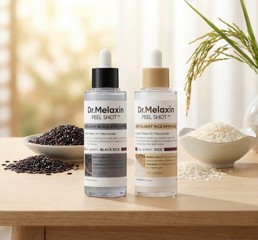 Duo d'ampoules de riz Peel Shoot Dr.Melaxin